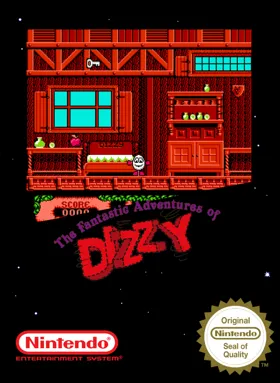 Fantastic Adventures of Dizzy, The (Europe) (En,Fr,De) (Unl) box cover front